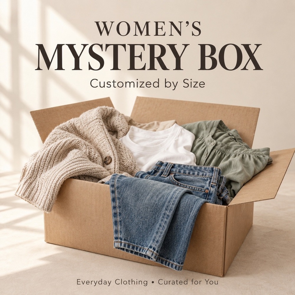 Mystery Box Women Custom Size Multi Excellent Curated Everyday Bundle